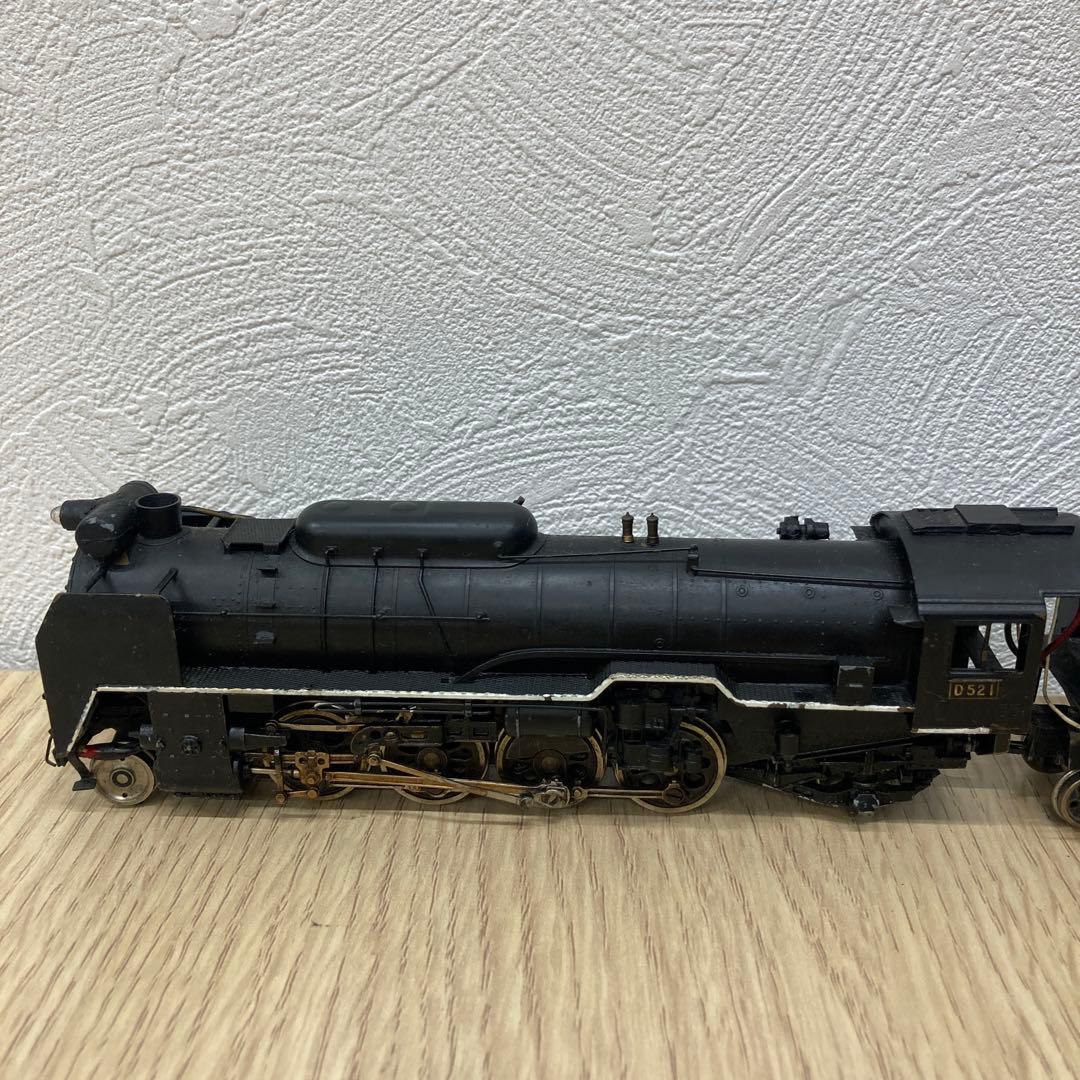 HOゲージ アダチ D52形 蒸気機関車 D521 ジャンク品 現状渡し