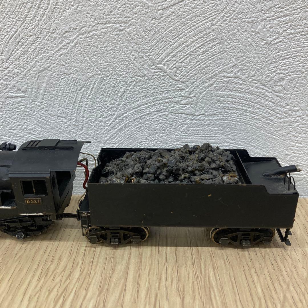 HOゲージ アダチ D52形 蒸気機関車 D521 ジャンク品 現状渡し