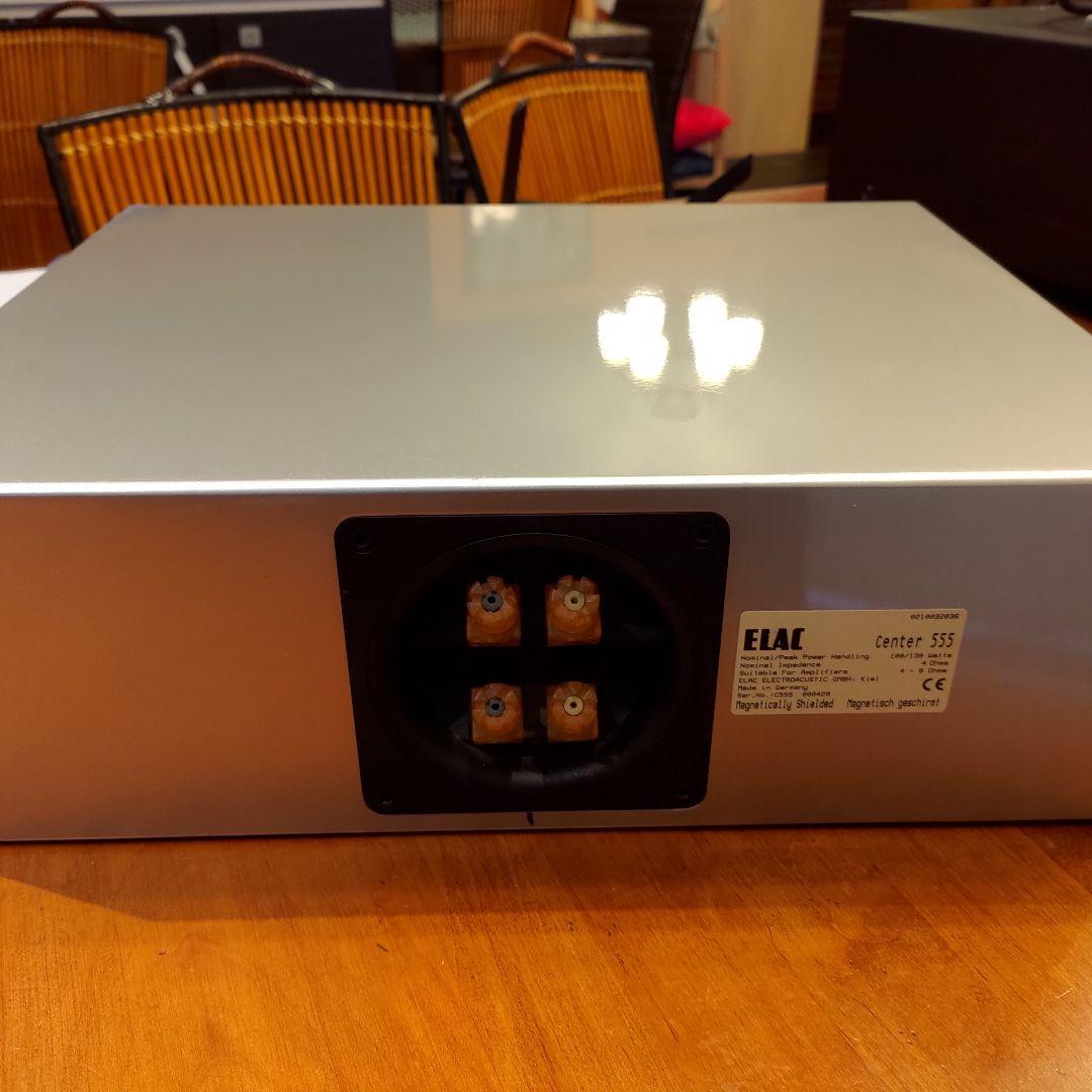 ELAC Center555 センタースピーカー シルバー