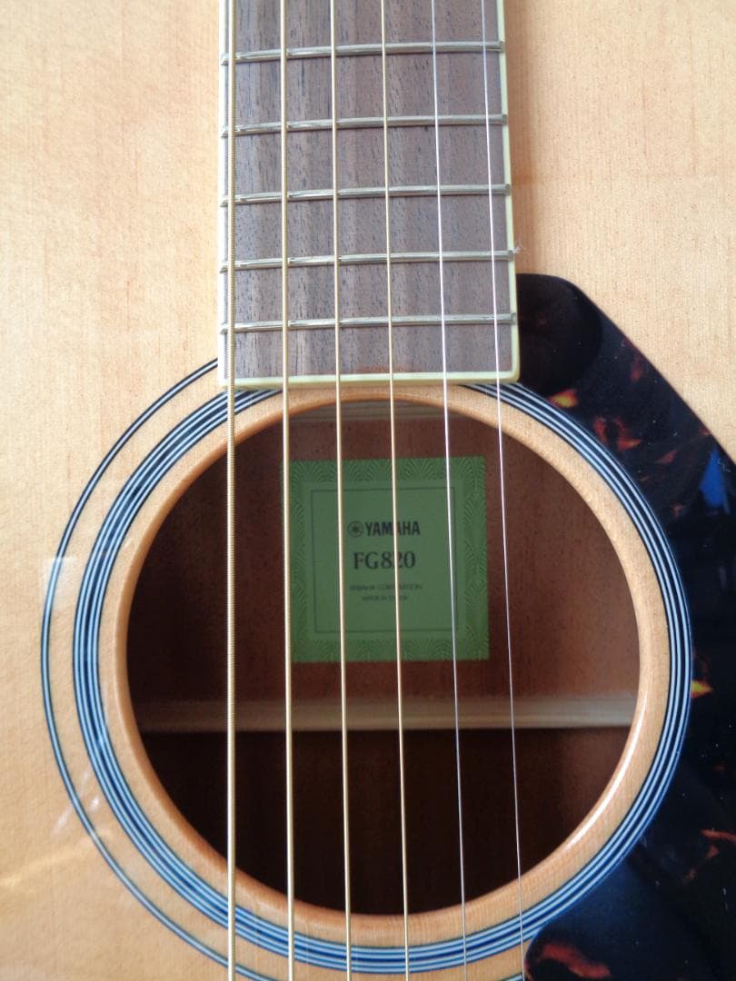 YAMAHA FG820　2024年製　極上美品！　ヤマハ ソフトケース付