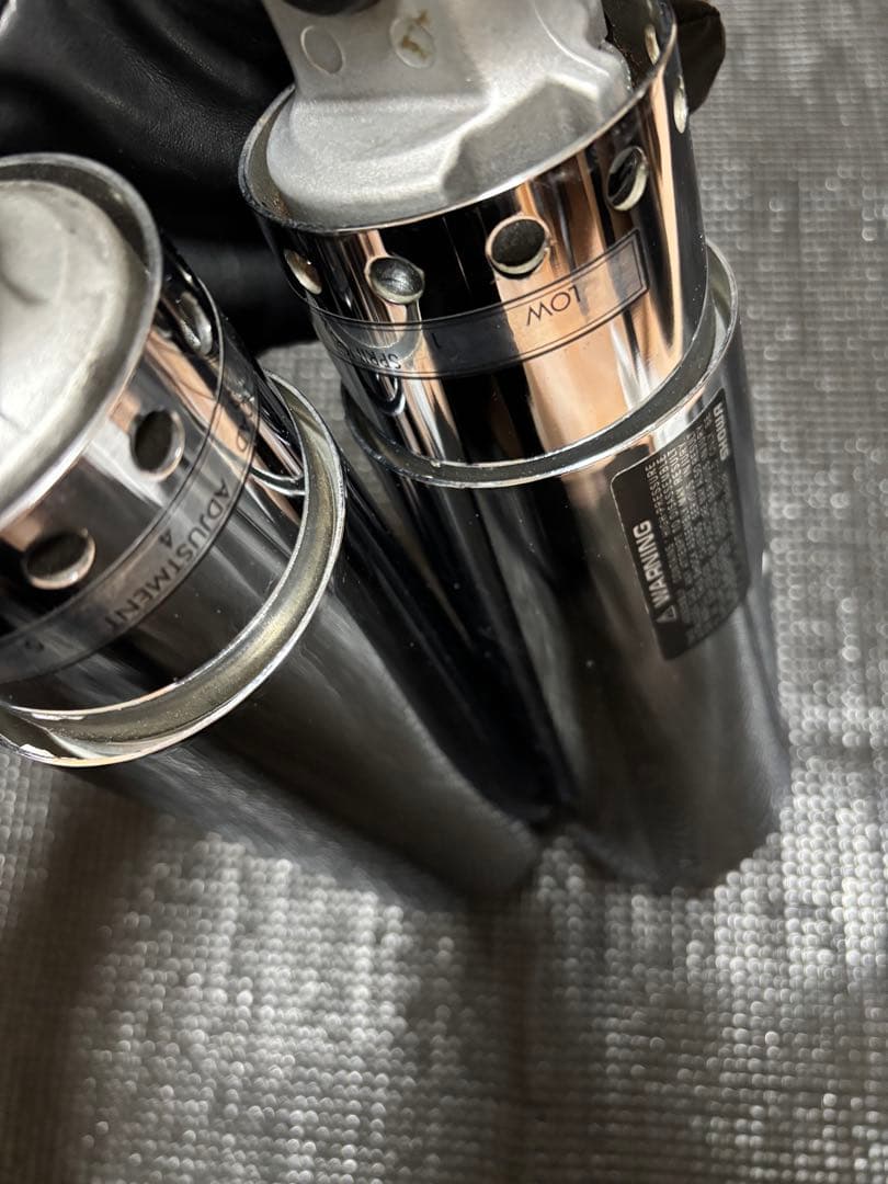 ハーレー 純正 FLDリアサスペンション SHOWA クローム ダイナ