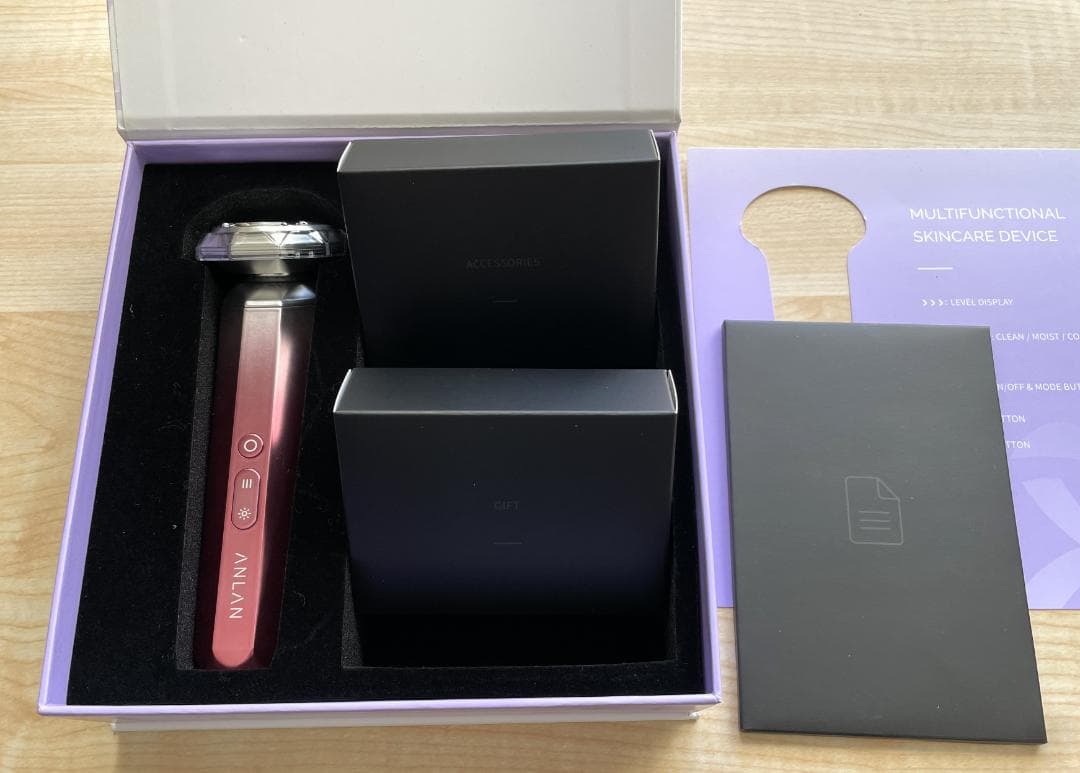 ANLAN RF温冷美顔器 リフトアップ + EPI GEL付き