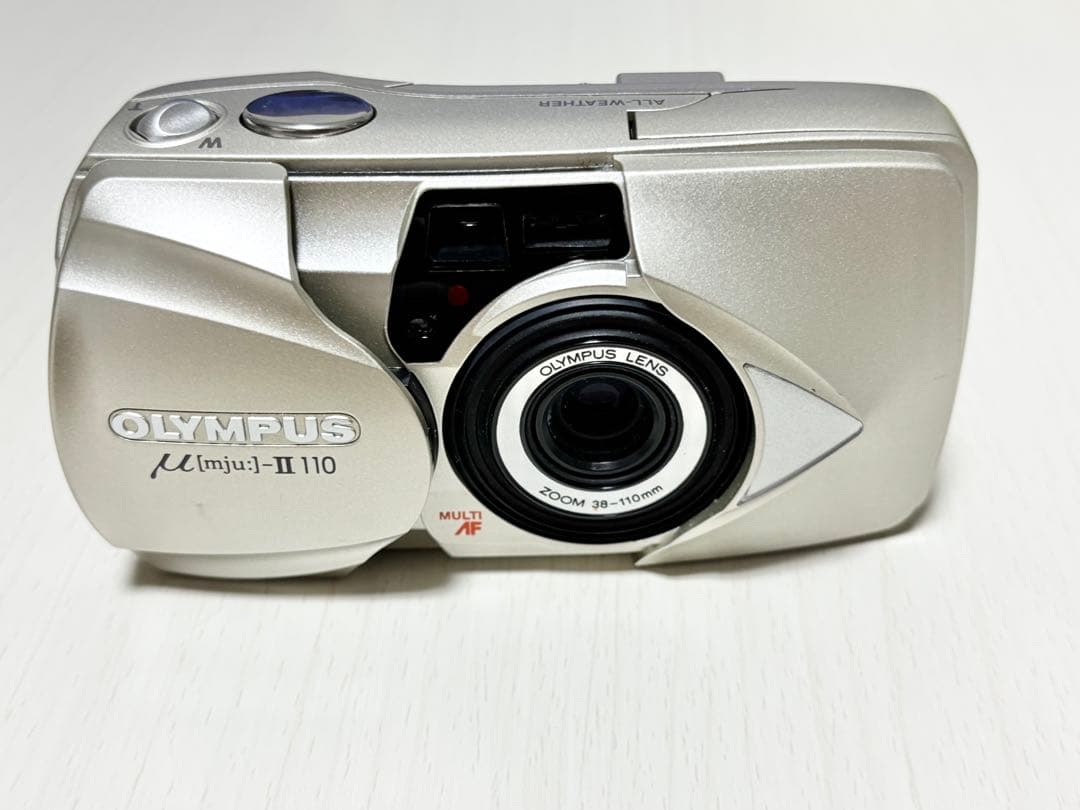 良品OLYMPUS μ-Ⅱ 110 コンパクトフィルムカメラ　ケース付き
