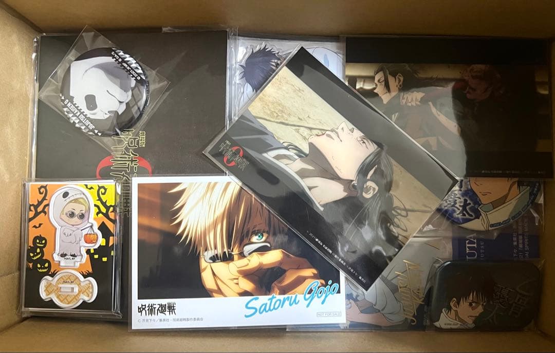 呪術廻戦 グッズ 缶バッジ アクリルスタンド カード 他 大量まとめ売り