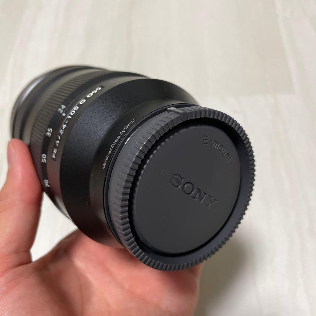 Sony FE 24-105mm F4 G OSS ZEISSプロテクター付き