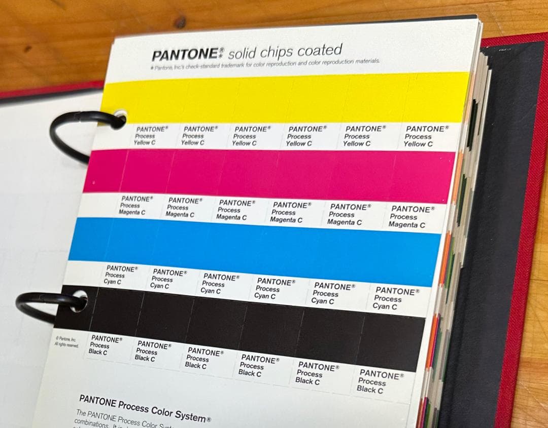 PANTONE色見本集3種セット（ソリッド／マット／アンコート）
