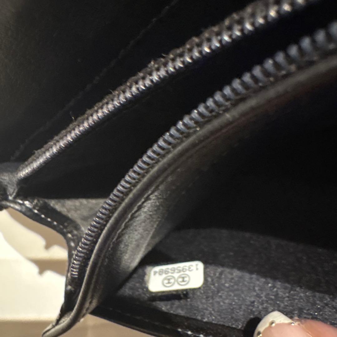 CHANEL シャネル　カメリア　長財布　チェーンウォレット　ショルダーバッグ