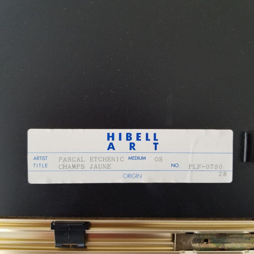 美品 Pascal Etchenic パスカル・エチュニック シルクスクリーン