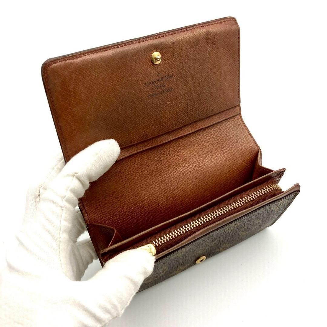 ルイヴィトン ポルトモネ ビエ トレゾール モノグラム 二つ折り財布 80109