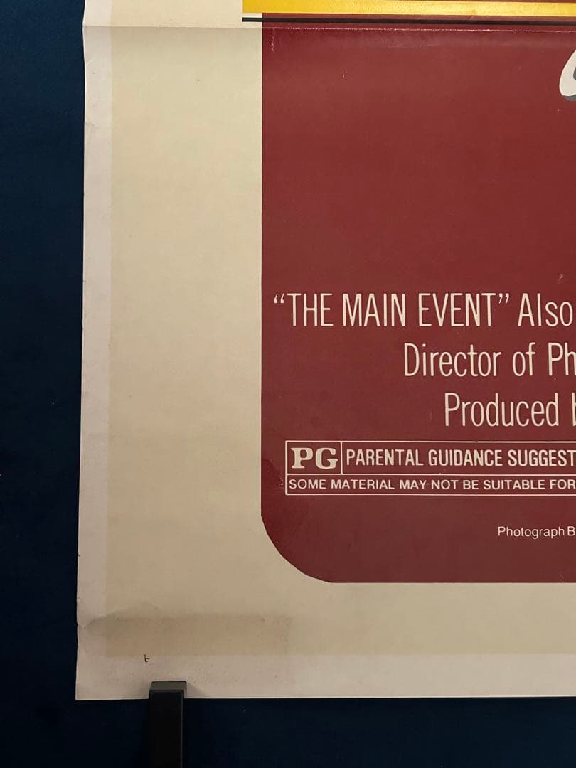 メーン・イベント　USオリジナル映画ポスター