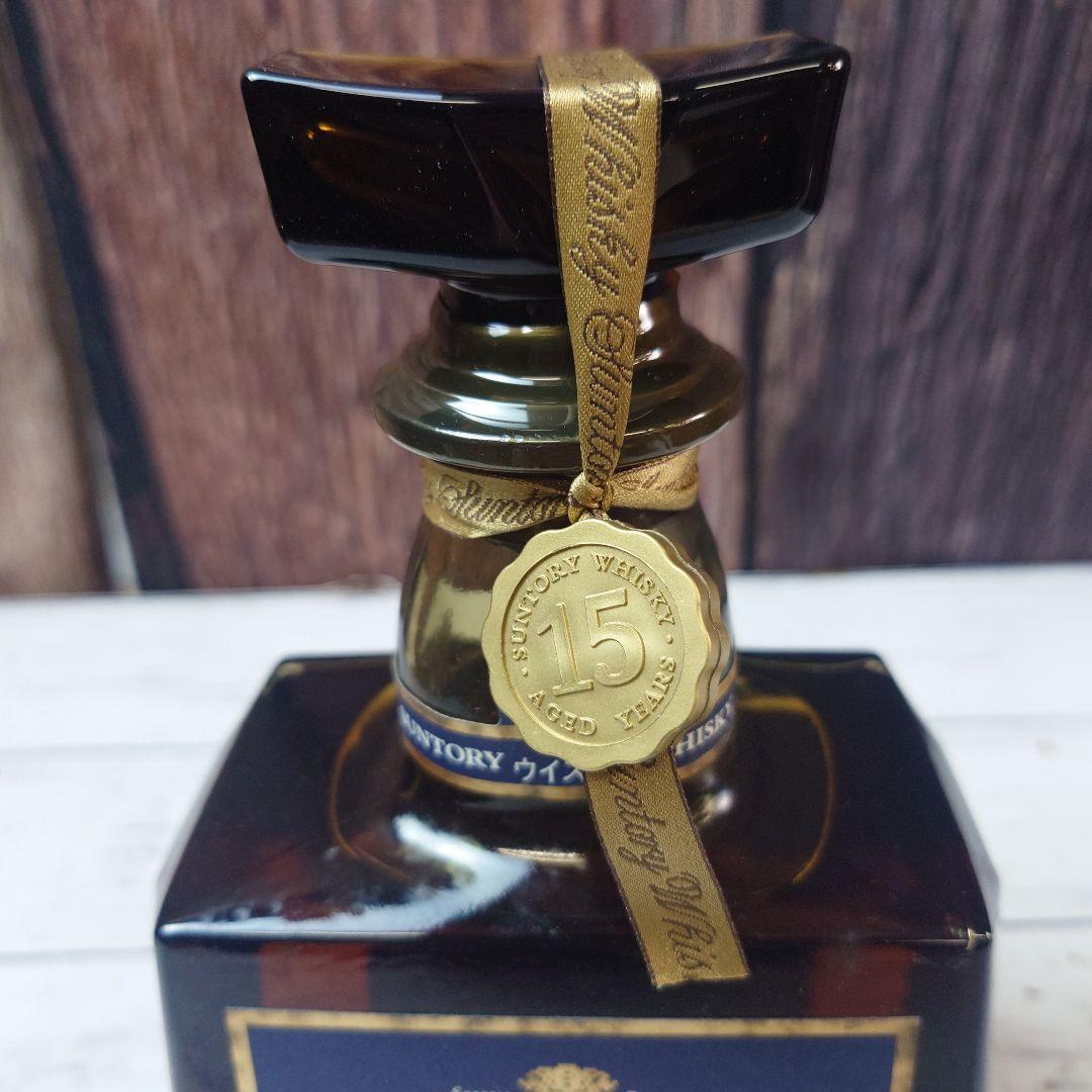 ③未開封 サントリーウイスキー  15年 700ml　お酒