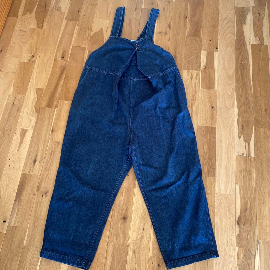 ネストローブ　デニムフロントホックサロペット