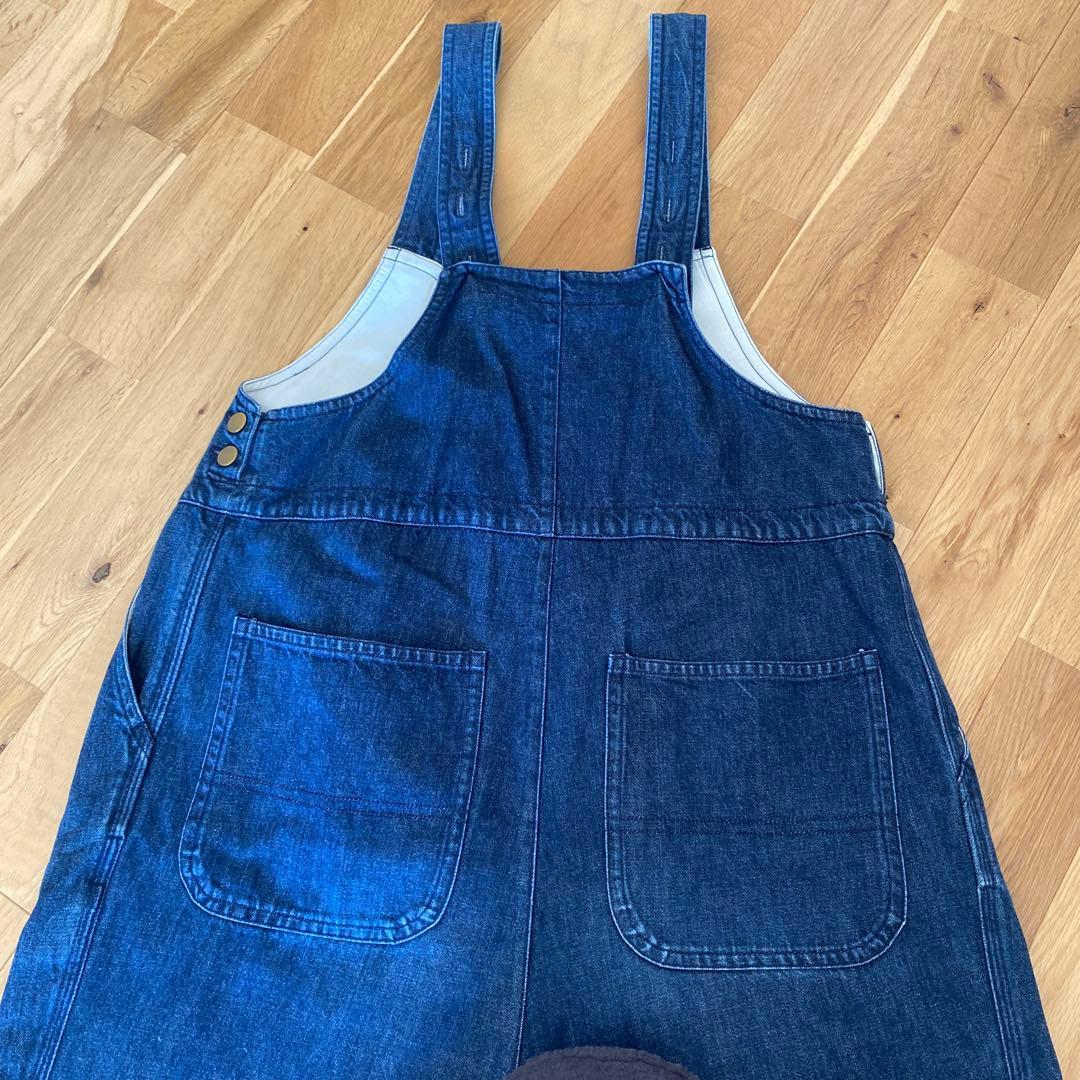 ネストローブ　デニムフロントホックサロペット