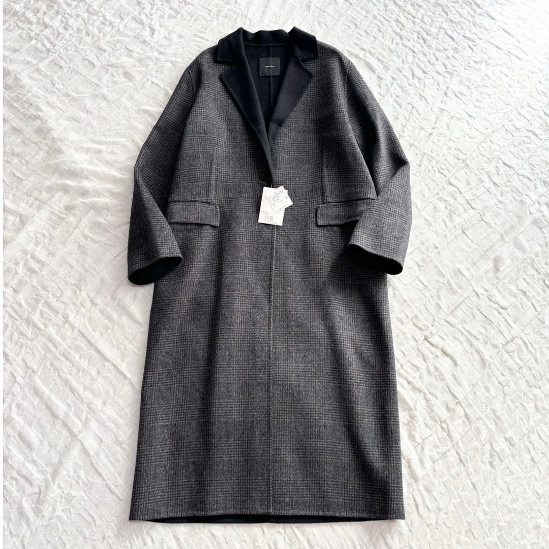 【新品未使用タグ付】 スピックアンドスパン ロングコート チェスターコート