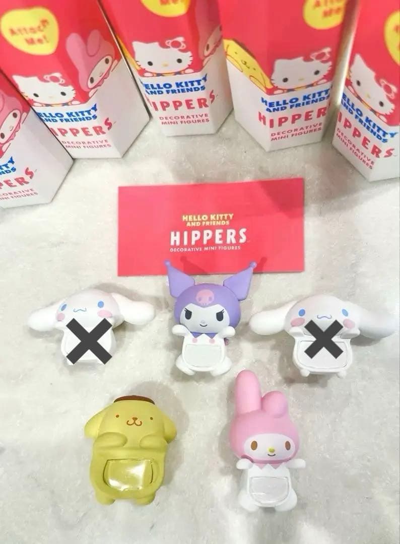 【バラ可】サンリオ HIPPERS ヒッパーズ 5点セット