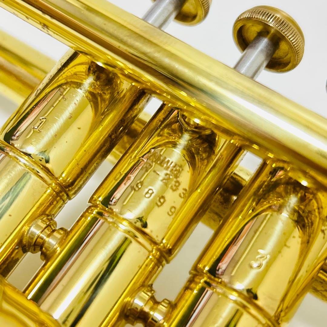 【動作良好】YAMAHA トランペット YTR-233 マウスピース ケース付き
