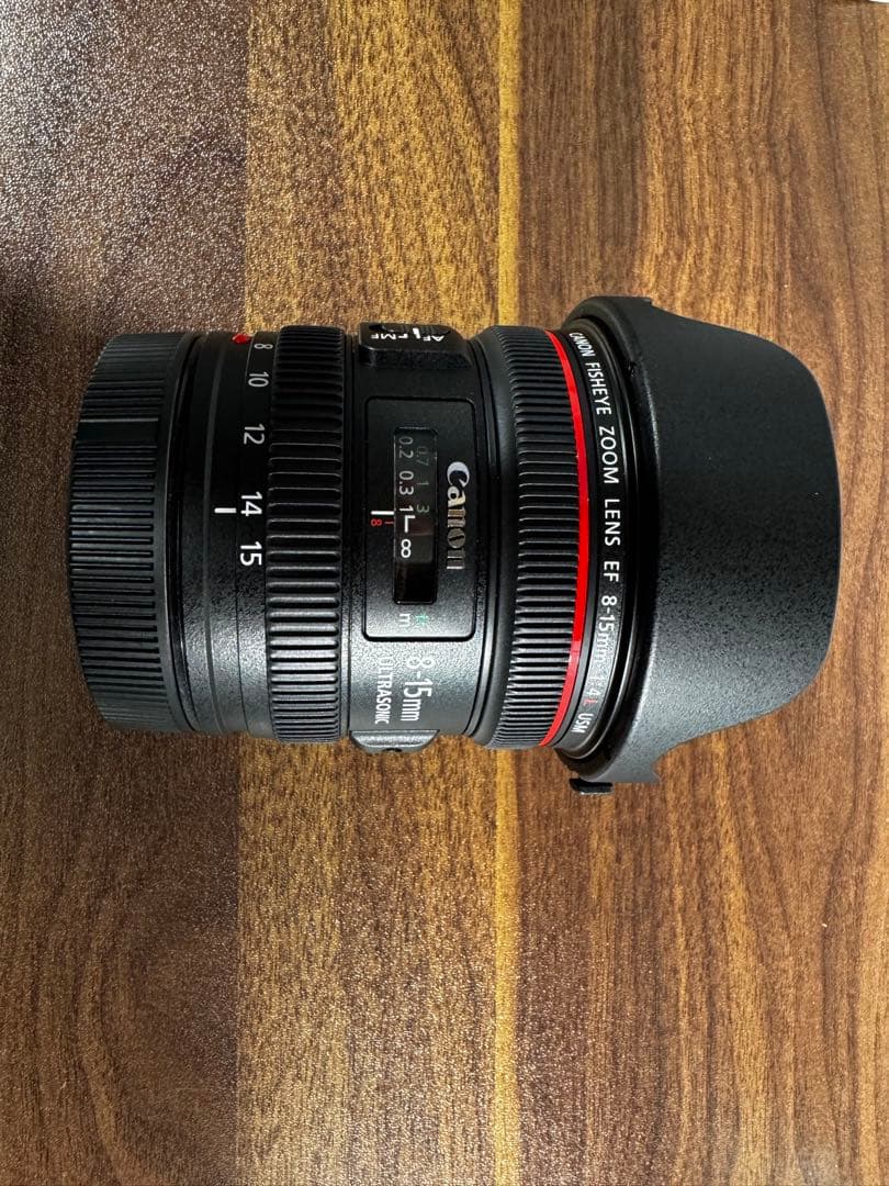 キャノン Canon EF8-15mm F4L フィッシュアイ ズームレンズ