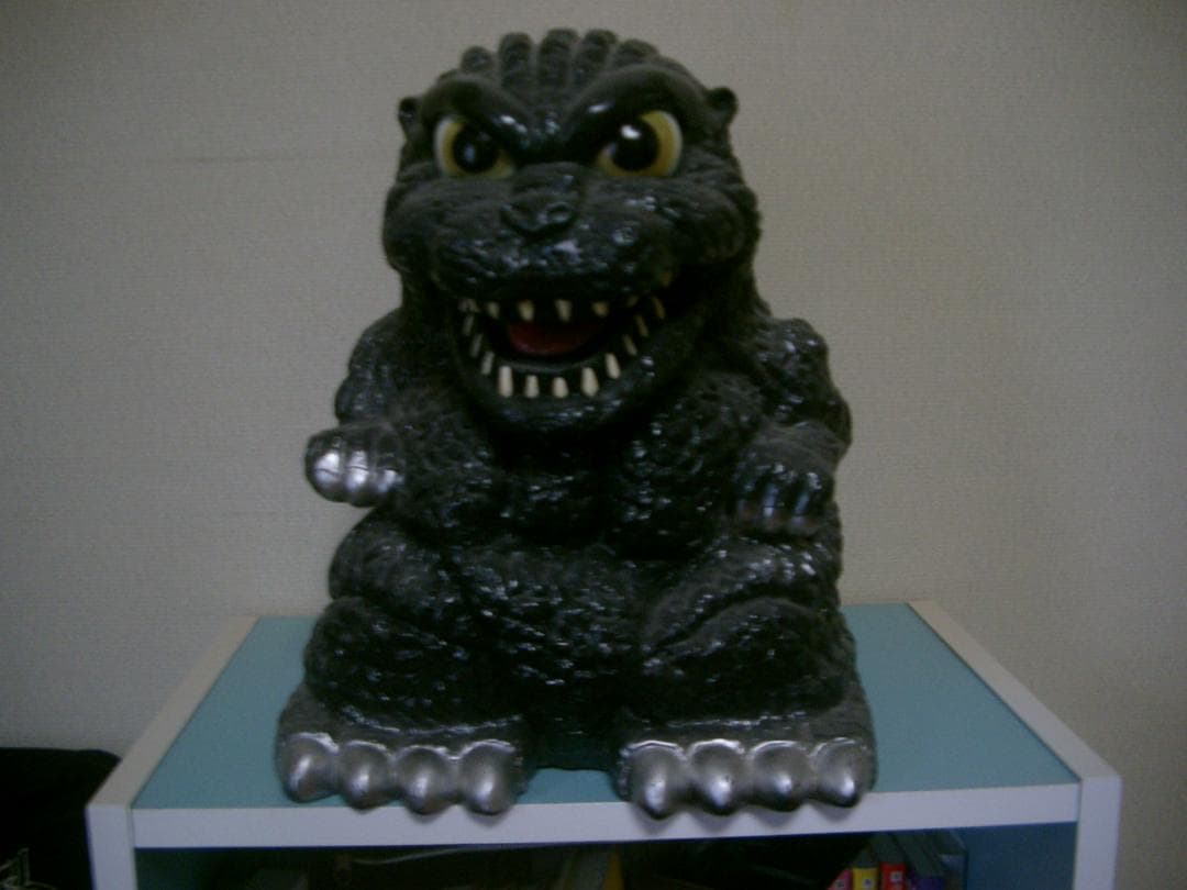 ゴジラ  1994年製【レア】BIGゴジラ貯金箱！