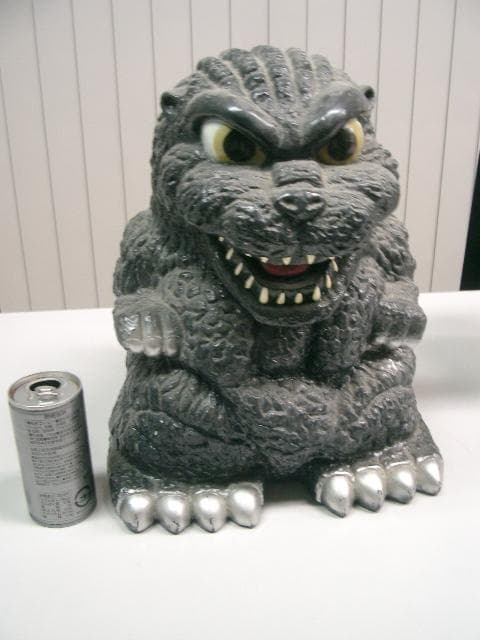 ゴジラ  1994年製【レア】BIGゴジラ貯金箱！