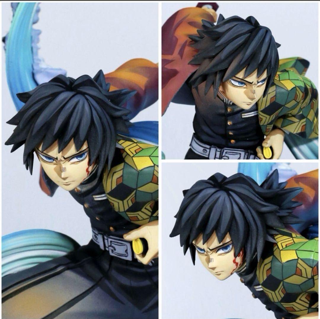 鬼滅の刃 冨岡義勇 リペイント 二次元彩色 2D フィギュア 二次元 リペイント