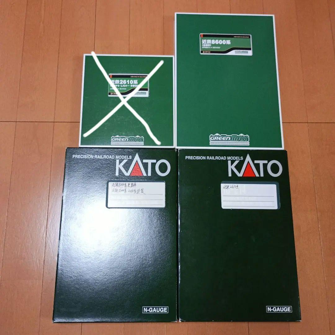 Nゲージ近鉄車 鉄コレ×4両 GM×18両