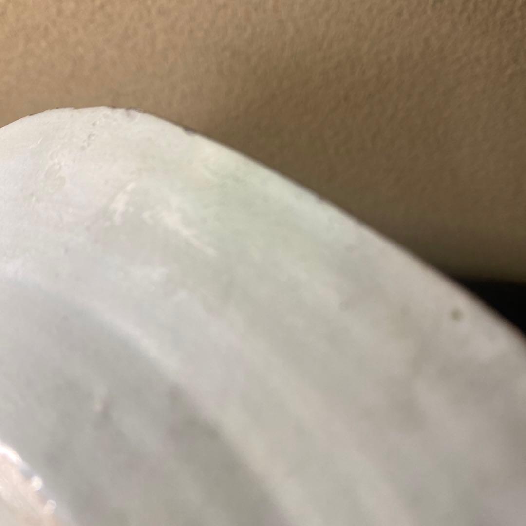 中国山水図染付皿19cm【桐箱付】