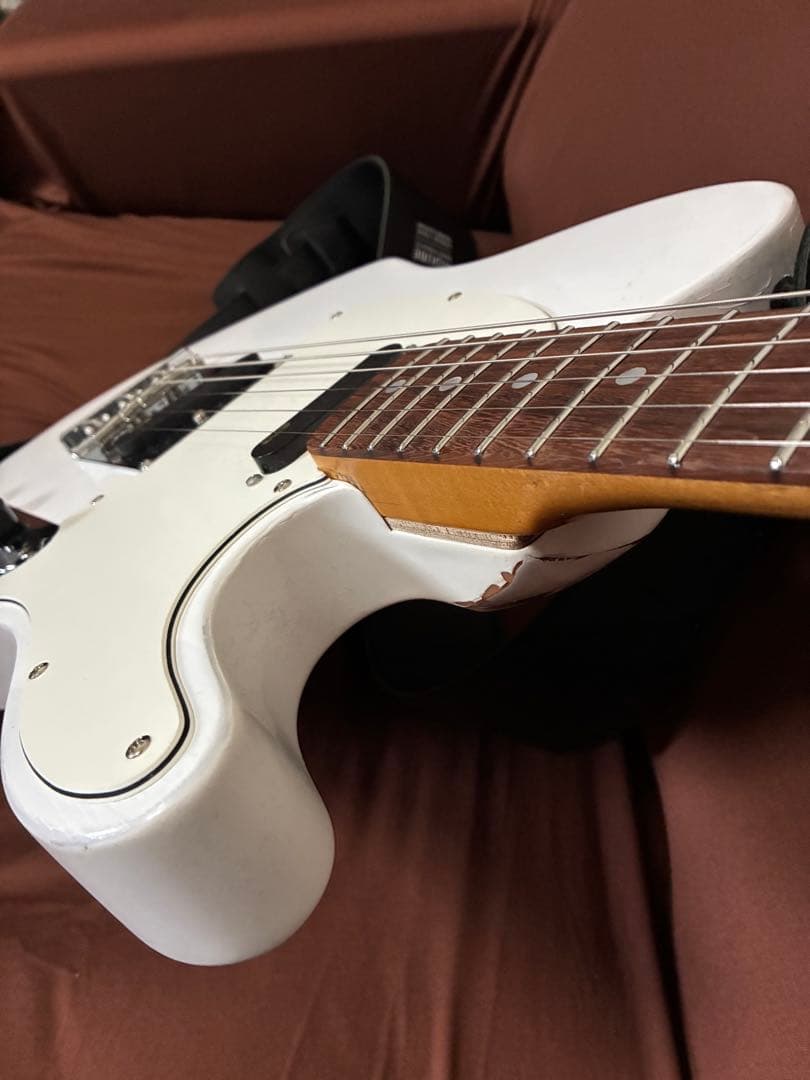 ☆fenderコンポーネントテレキャスター☆EMG・ステンレスフレット☆ASH