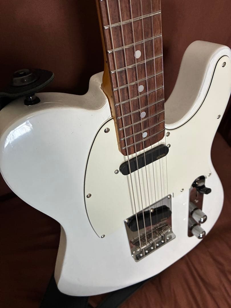 ☆fenderコンポーネントテレキャスター☆EMG・ステンレスフレット☆ASH