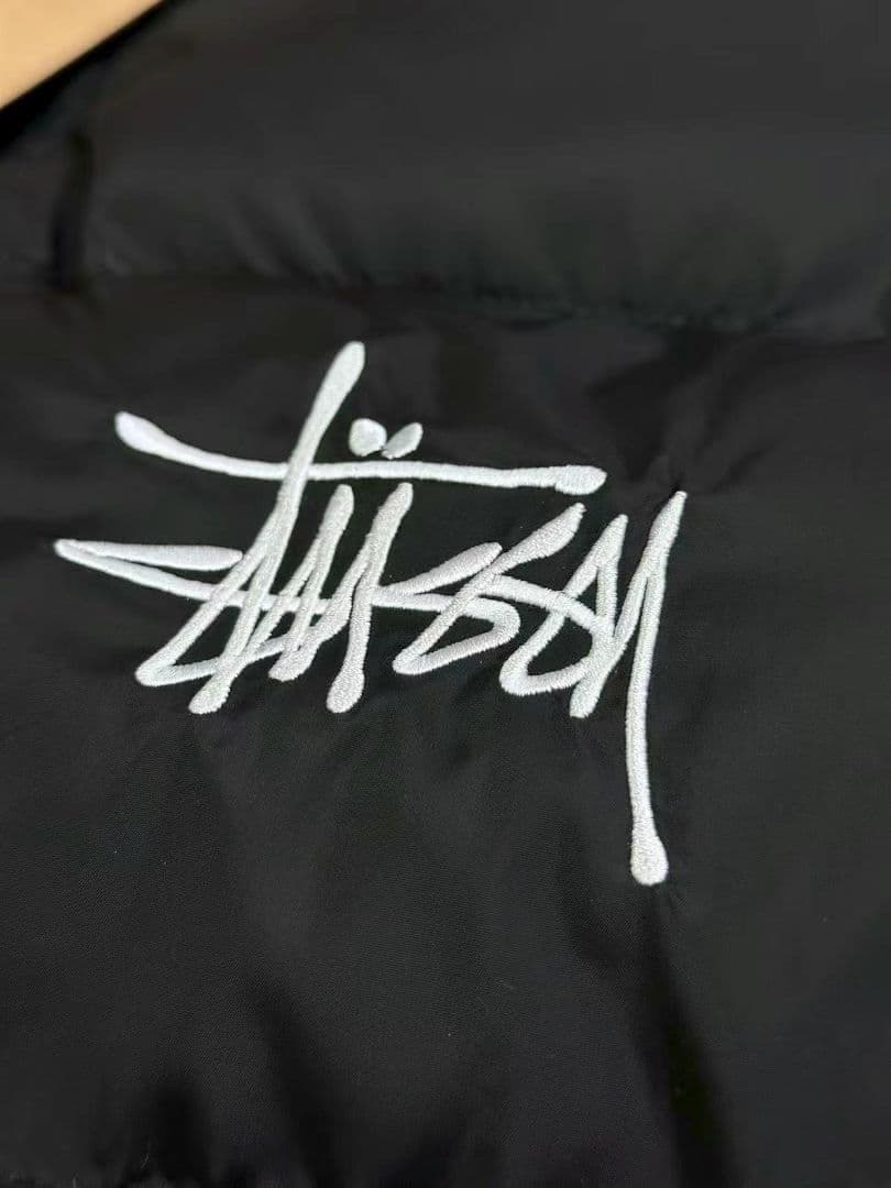 Stussy フード付きダウンジャケットS 男女兼用