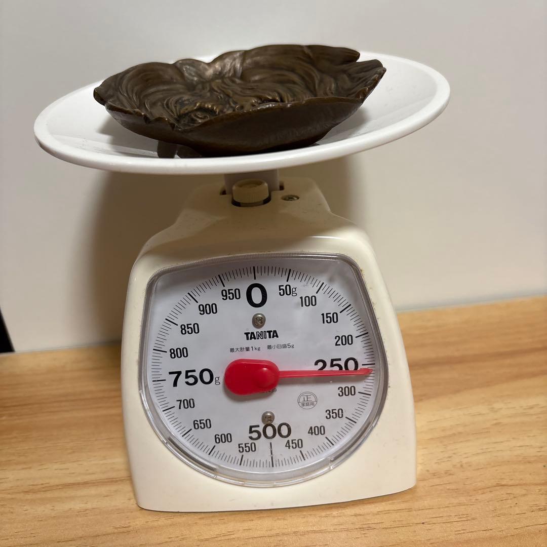 犬の顔 トレイ　海外アンティーク雑貨