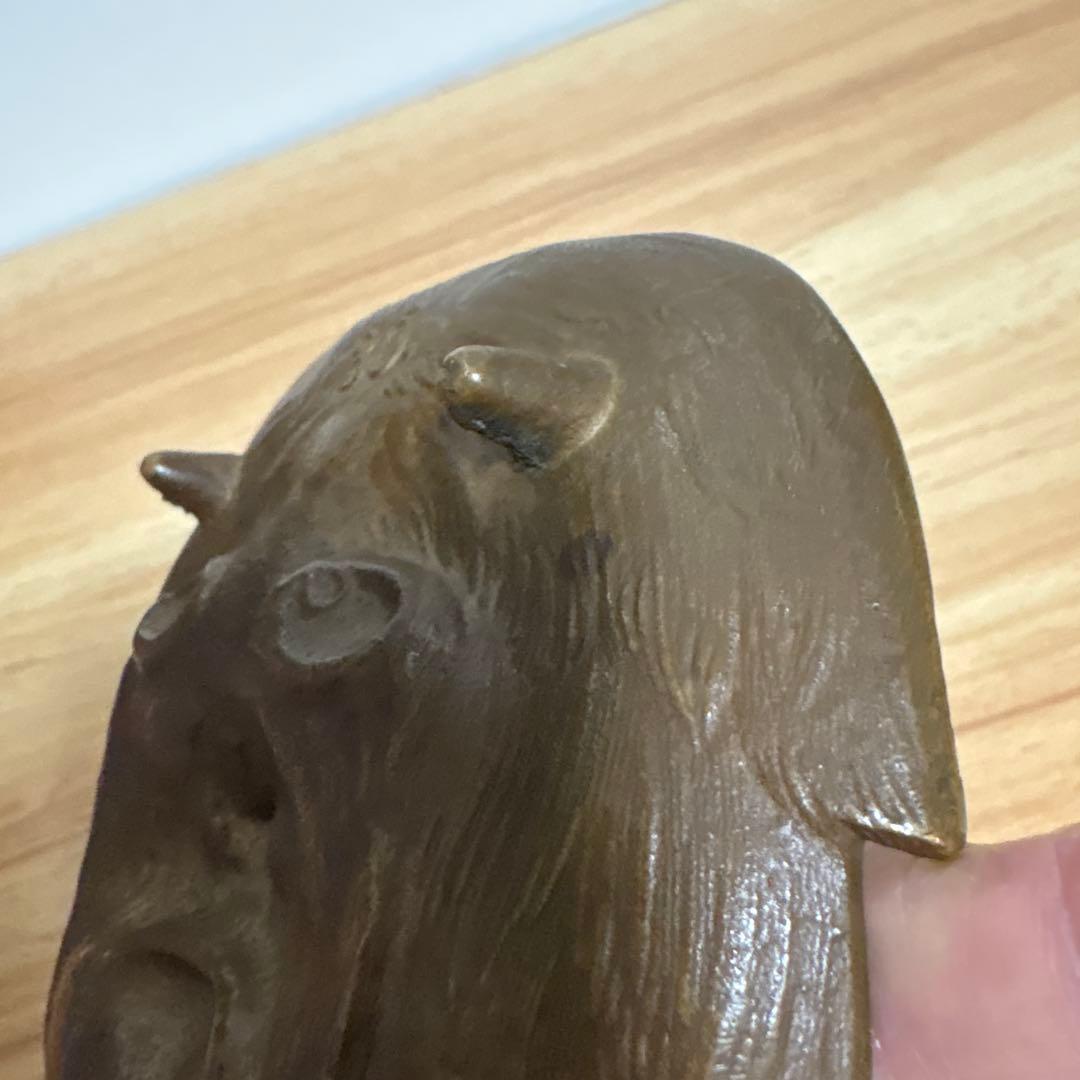 犬の顔 トレイ　海外アンティーク雑貨