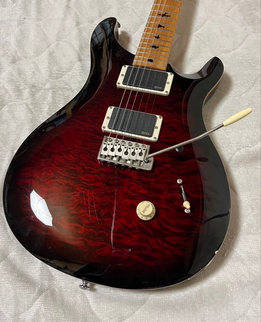 エレキギター　PRS SE custom24 EMG搭載