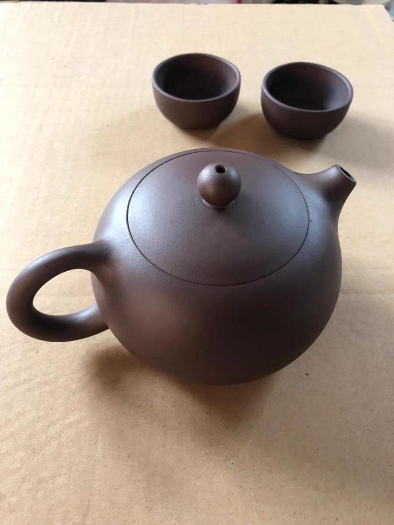 宜興紫砂 朱泥急須 煎茶道具 唐物　急須　茶道具