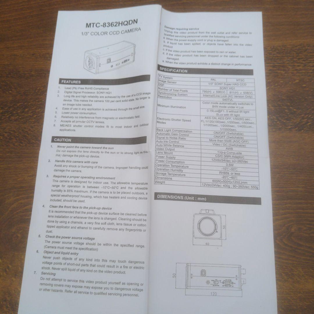 ★未使用品！★ CCD VIDEO CAMERA