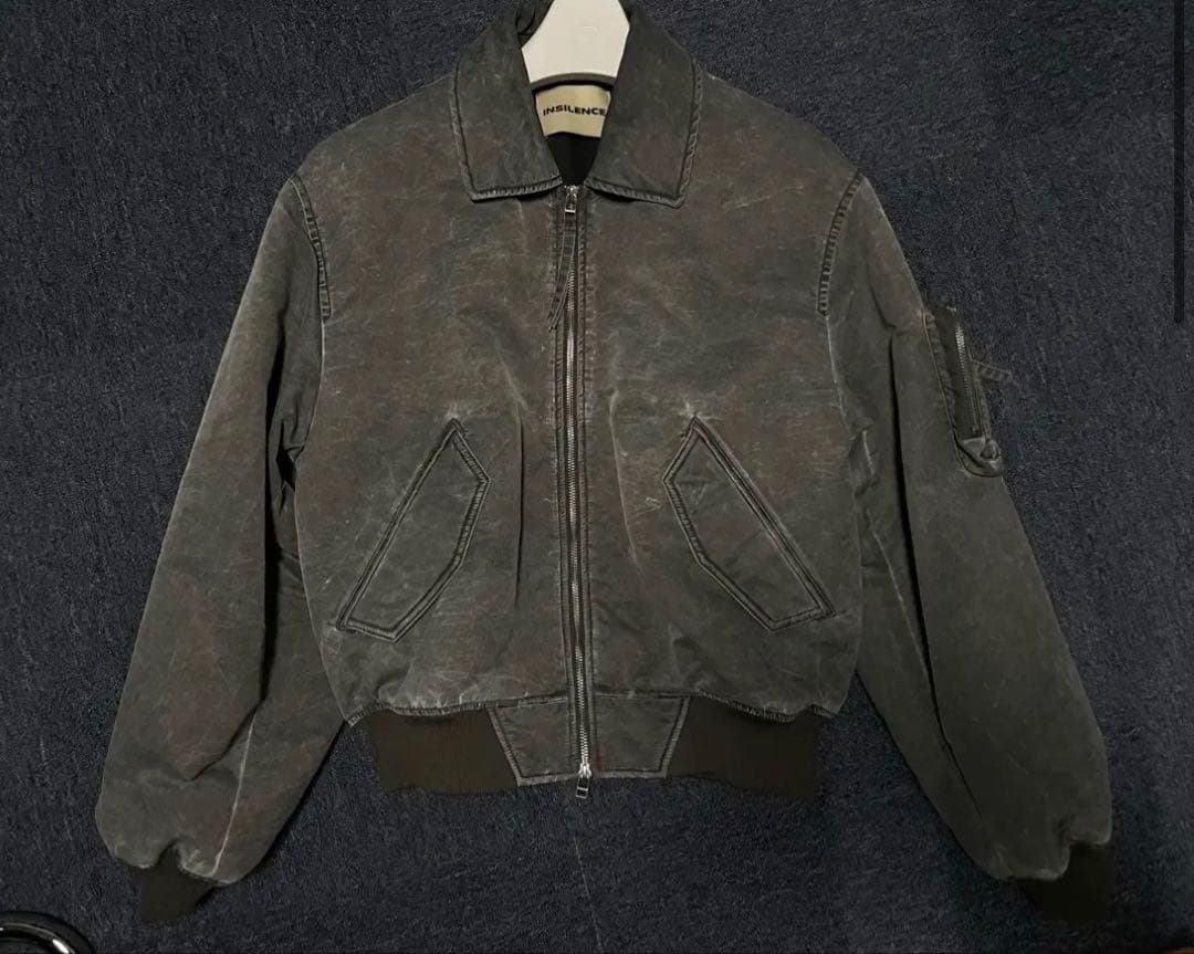 完売品 INSILENCE PIGMENT ウォッシュド MA-1