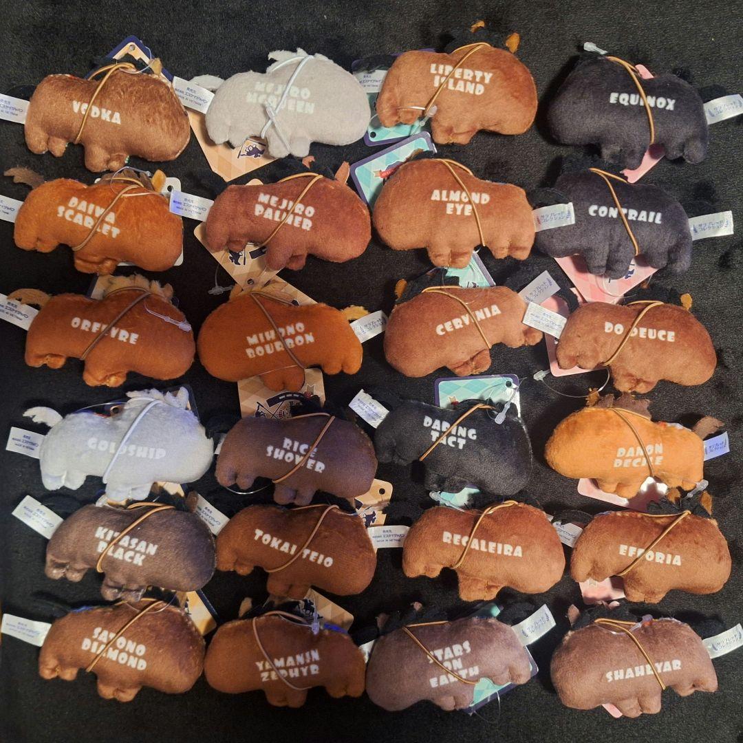 サラブレッドコレクション ふっくらマスコット1～4コンプリート