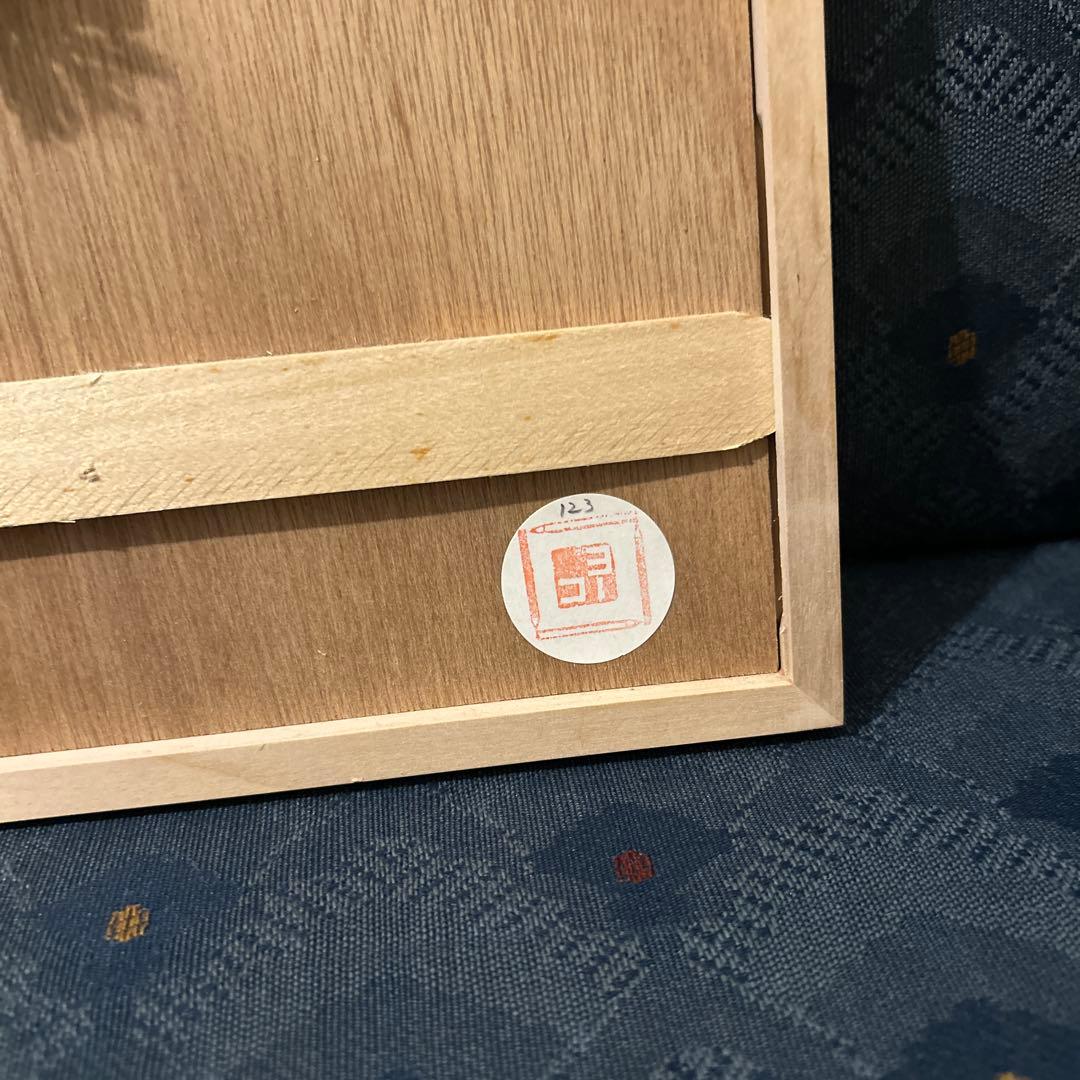 マツモトヨーコ　ドローイング　絵画　朝顔　ハガキサイズ