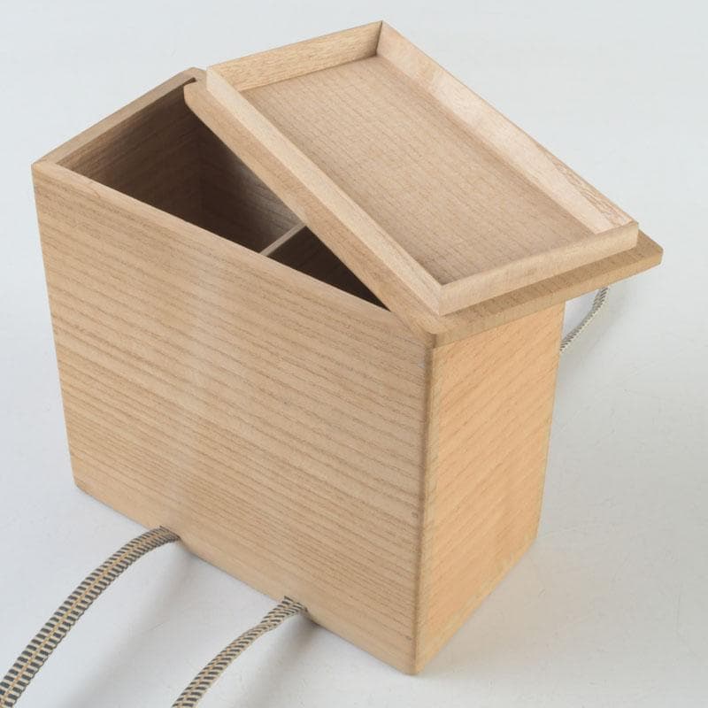 茶道具　高取焼　喜恵造　肩衝茶入　仕覆付二点付　共箱　V　9538