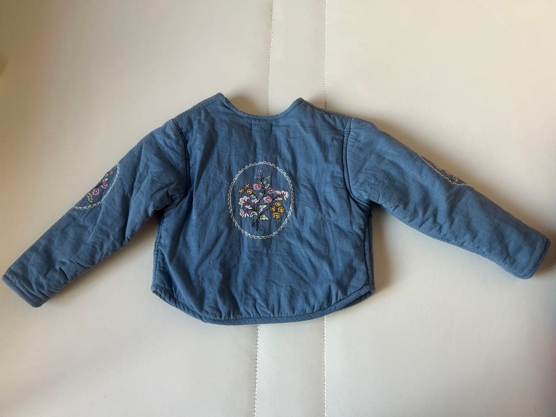lali kids リバーシブル 刺繍 ジャケット