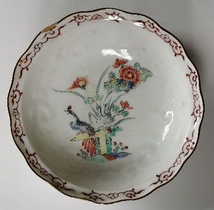 古伊万里　柿右衛門様式　小碗