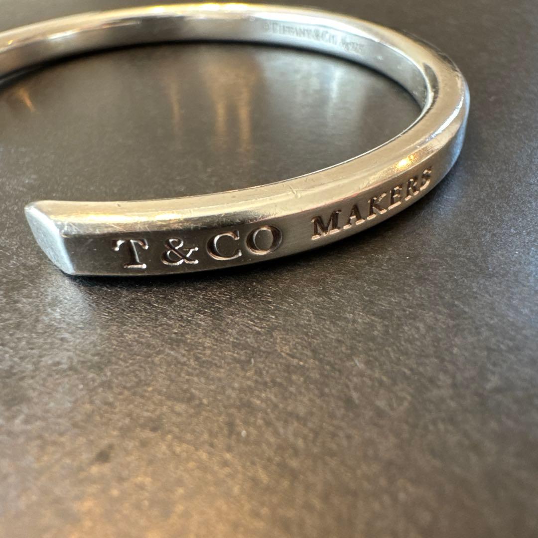 TIFFANY & Co. ティファニー メイカーズ ナローカフ バングル