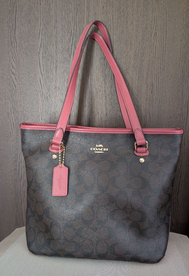 コーチ COACH トートバッグ ショルダーバッグ シグネチャー