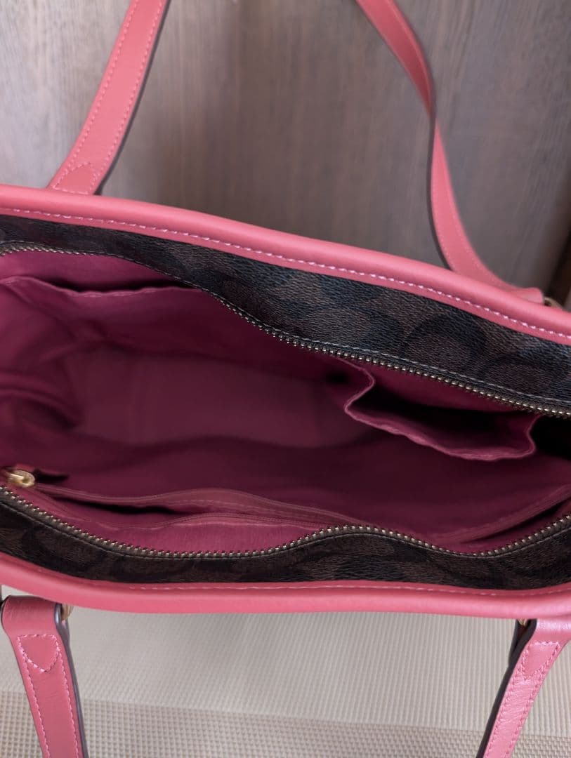 コーチ COACH トートバッグ ショルダーバッグ シグネチャー