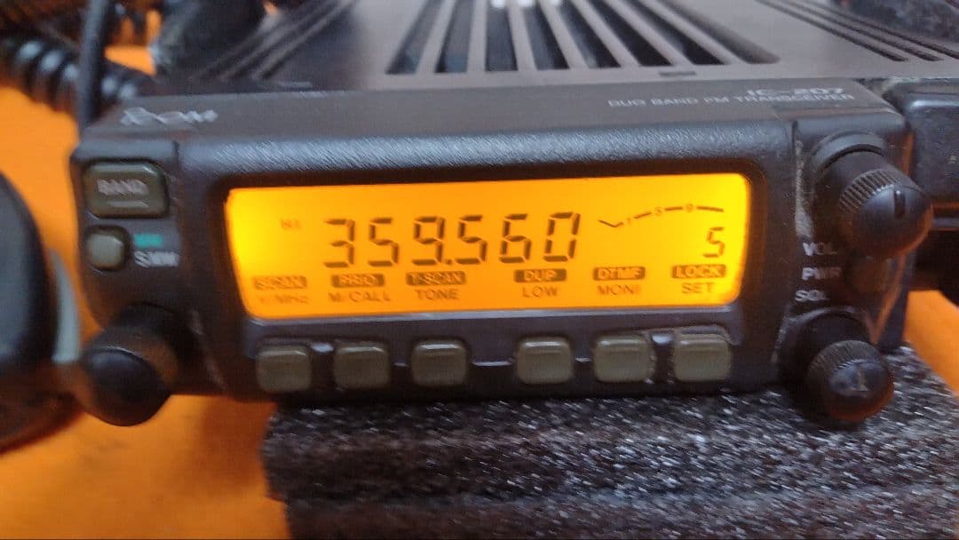 ICOMディユアルバンド…IC-207 受信改造済