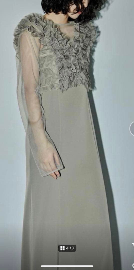 フリルドレス ボレロ ブラウス セット パーティードレス オケージョンドレス