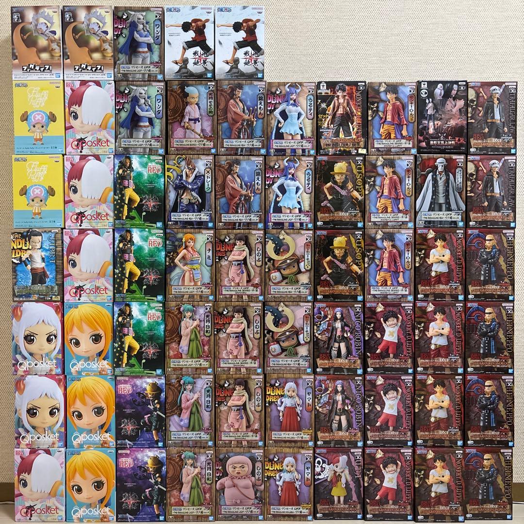 未開封 ワンピース フィギュア 65個 まとめ売り