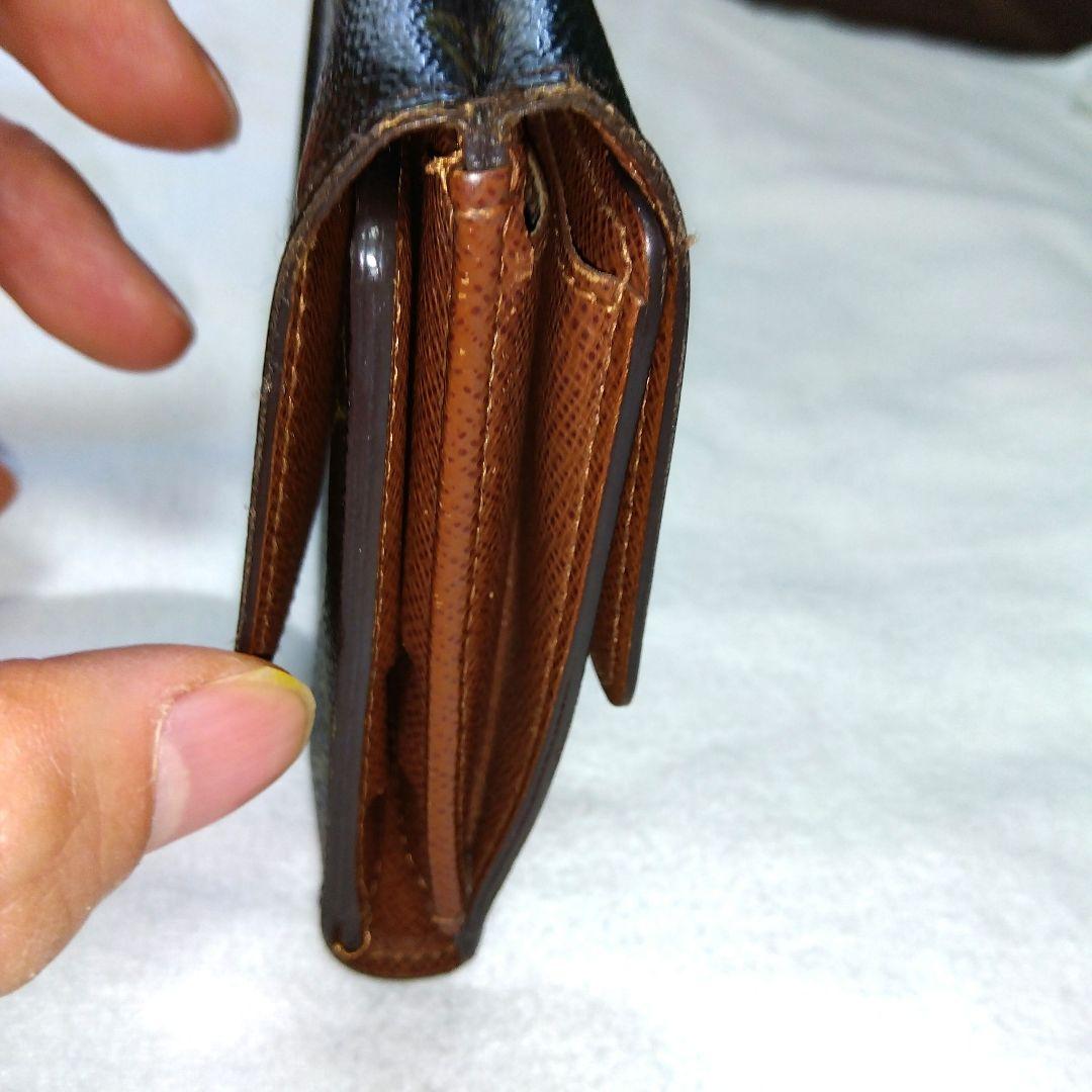 （美品）ルイヴィトンモノグラムM61652三つ折り財布