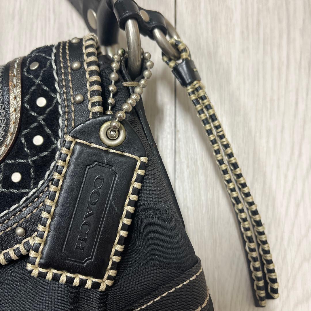 最終価格！コーチ1048ショルダーバッグ　ブラック