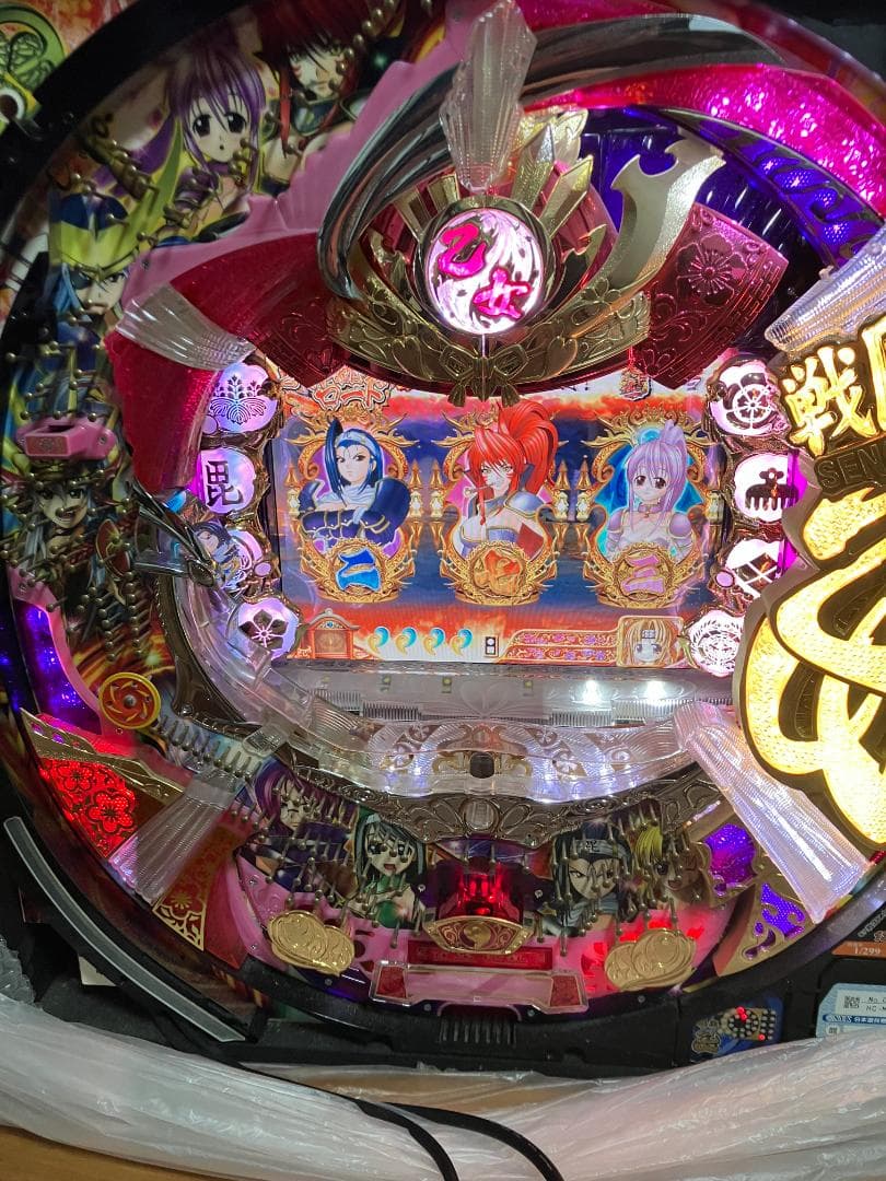 【卓上パチンコ実機】CR戦国乙女2 M9AX