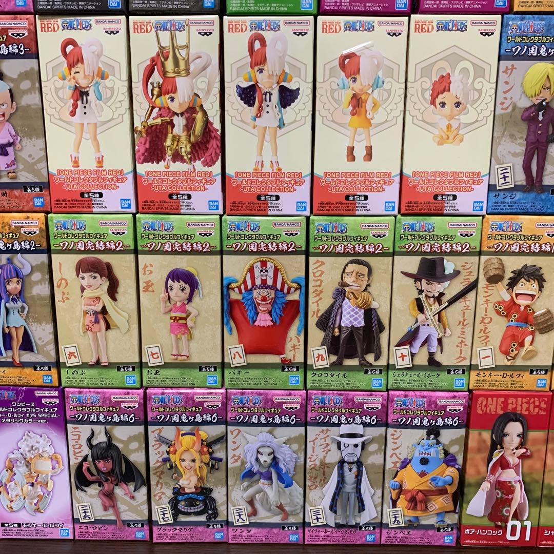 ワンピース ワーコレ　ワールドコレクタブルフィギュア　まとめ売り　86個